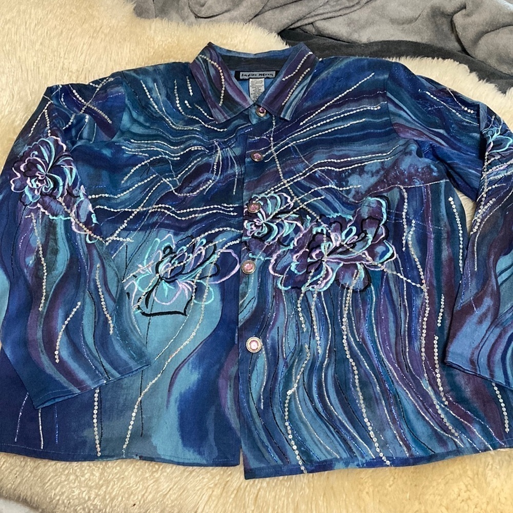 Artisan Crafted Indigo Jacket